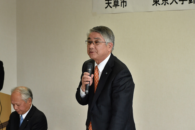 天草市長 中村五木氏