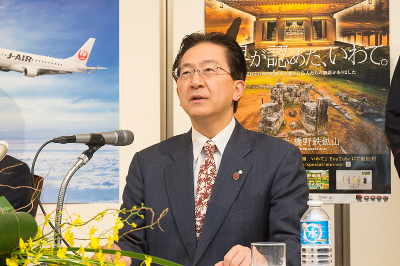 岩手県知事 達増拓也氏