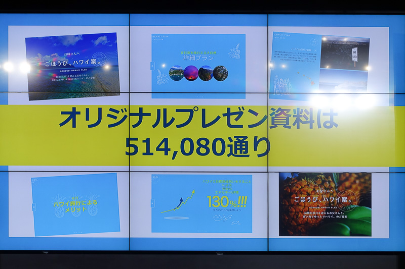 51万4080通りのプレゼンを作ることができる