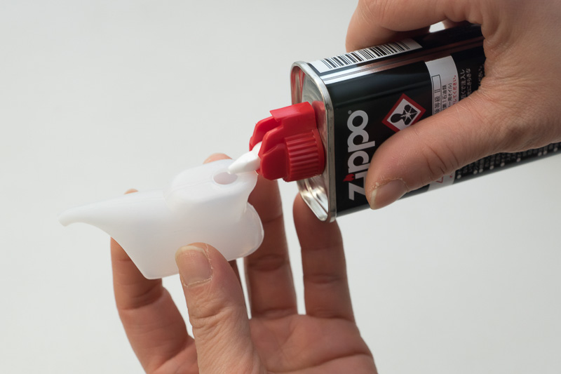 下線1杯分で約6時間。上線で2杯までが最大注油量