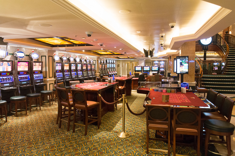 2014年の改修で面積を縮小したカジノ
