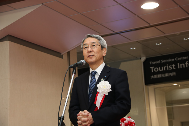 西日本旅客鉄道株式会社 代表取締役社長 来島達夫氏