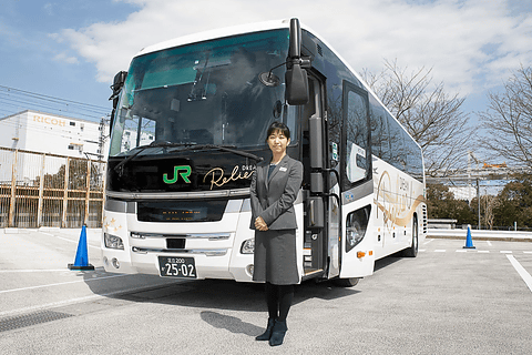 JRバス関東　日野セレガ　「プレミアムドリーム　ルリエ号」白カラー JRバス関東 日野セレガ 「プレミアムドリーム ルリエ号」白カラー