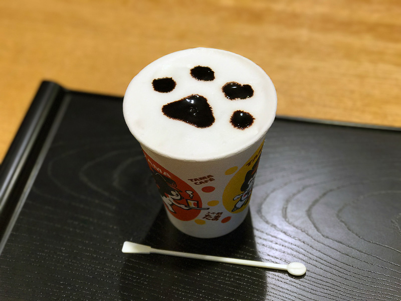 たまのカフェモカを飲みました
