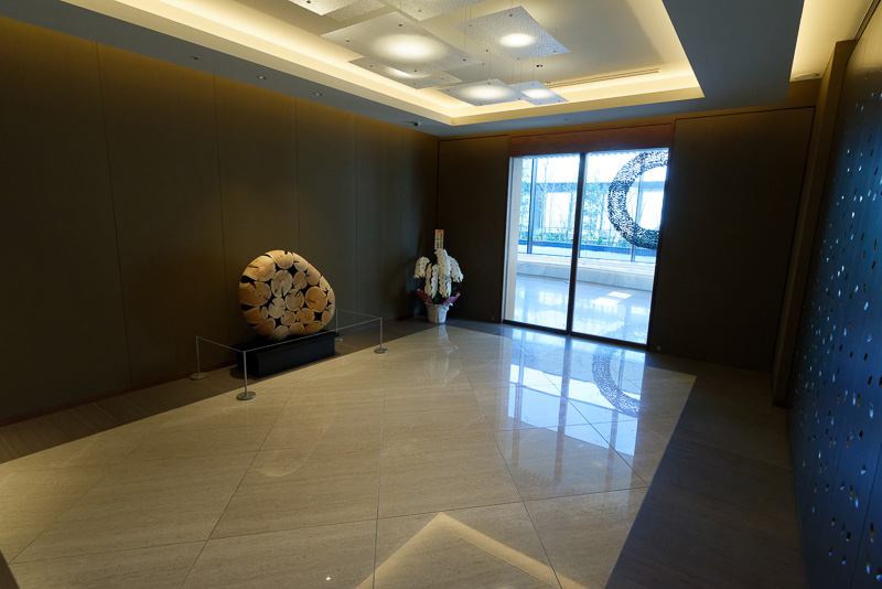 22階のエレベータホール