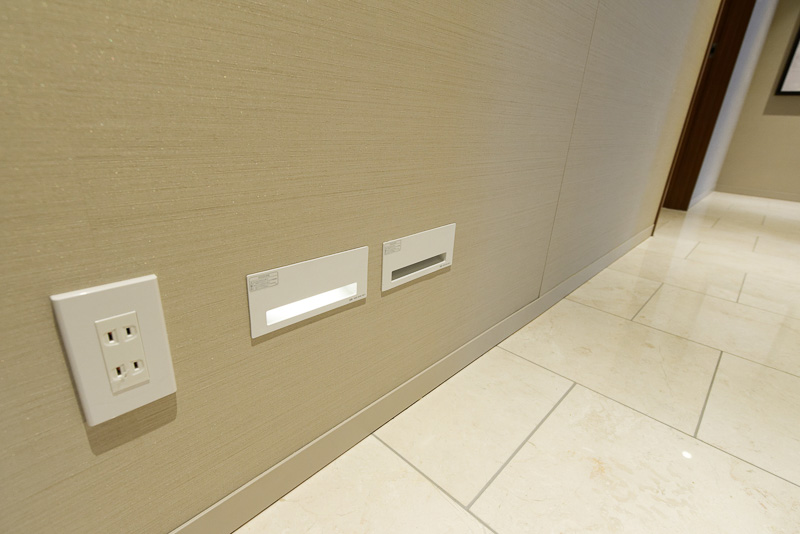 しゃれたフットライト