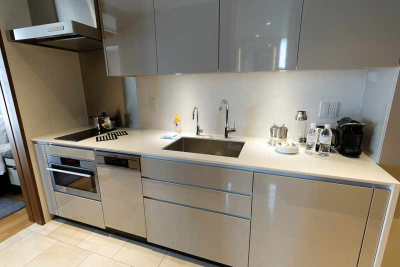 すぐにキッチンがある