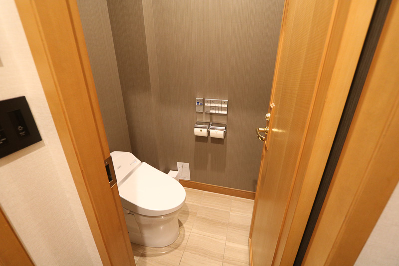 トイレは独立している。女性グループなどに配慮した仕様だという