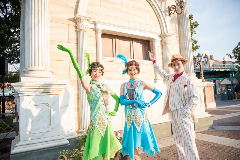 アメリカンウォーターフロント「ダイヤモンド・シスターズ」のショーイメージ