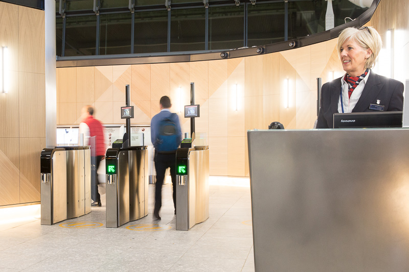 ファーストクラス、Executive Clubのゴールド会員専用チェックインエリア「First Wing」