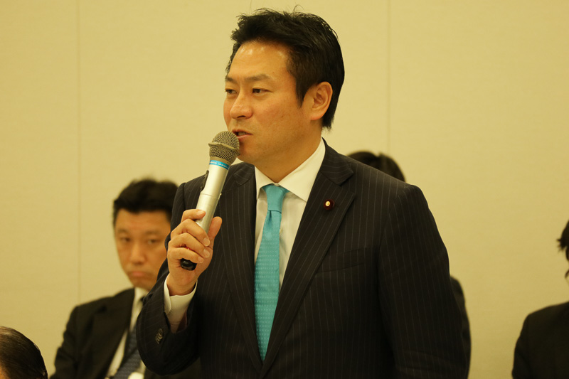 衆議院議員 秋元司氏