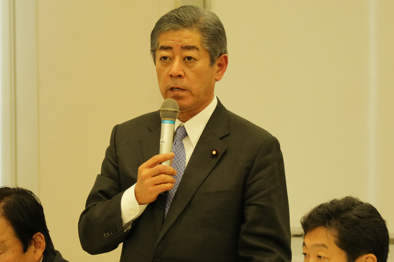 衆議院議員 岩屋穀氏