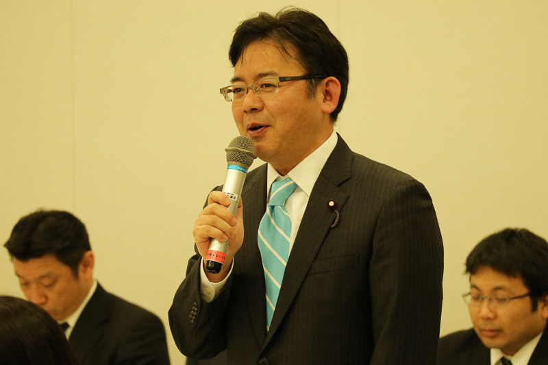 衆議院議員 うえの賢一郎氏