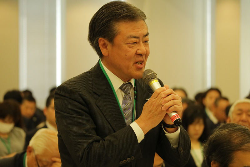 全日本空輸株式会社 代表取締役 副社長 執行役員 志岐隆史氏