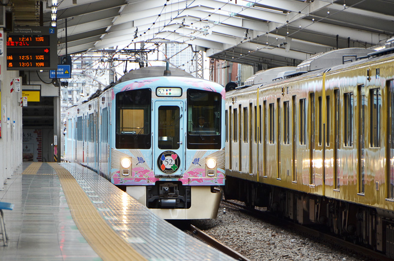 入線してきました