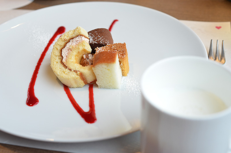 最後はデザート＆コーヒー