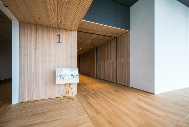 2階には4つの展示室がある