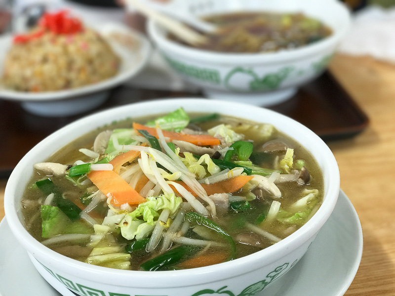 ボリューム満点のタンメン