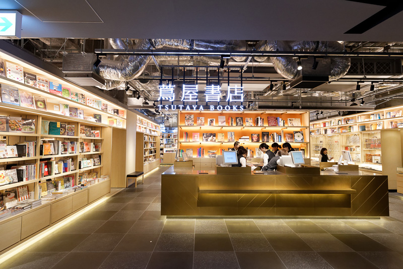 6階には蔦屋書店が入居する