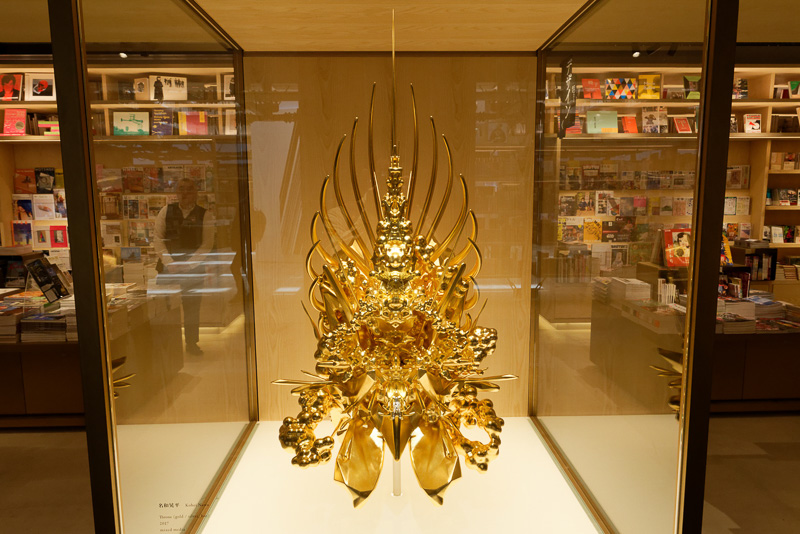 ここにも多数のアート作品が展示