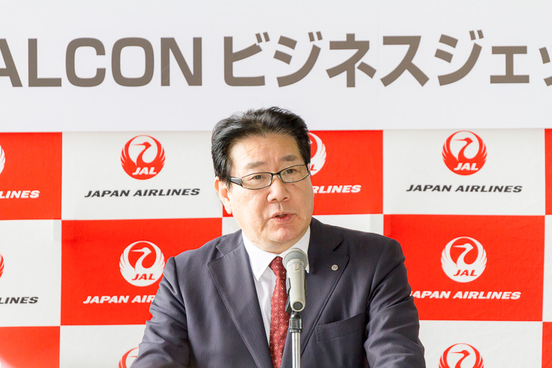 日本航空株式会社 代表取締役社長の植木義晴氏