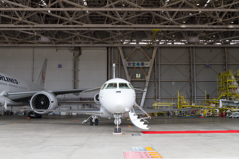 全長は24.46m、全幅は26.29m、高さは7.94m