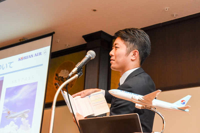 大韓航空 東京旅客支店 販売課 武田啓誠氏