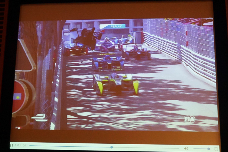 2016年のFormula Eの様子
