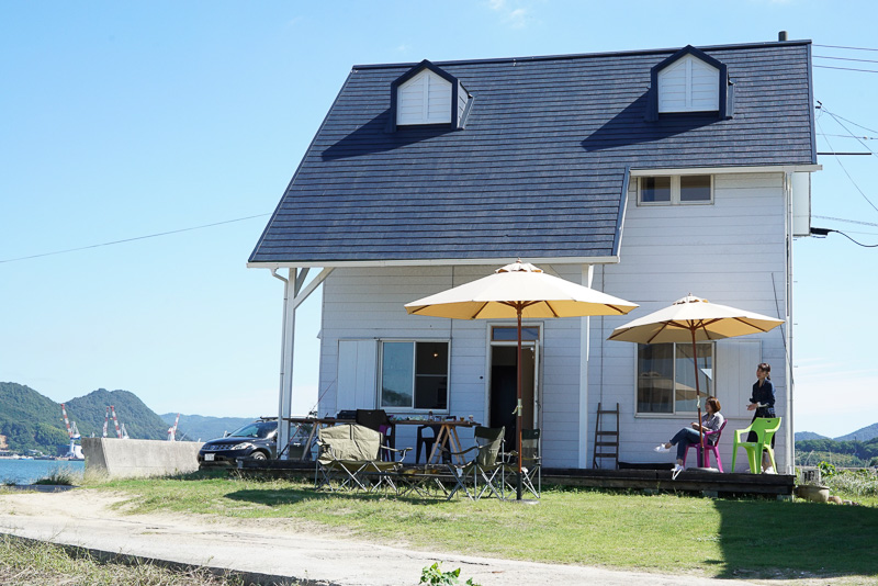 Airbnbがお勧めする尾道の宿泊施設「百島のペンション」