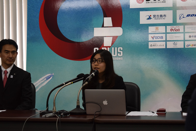 発起人の仲田洋子氏。現役高校生ながら中高生向けに情報を発信する会社を立ち上げたバイタリティあふれる若手企業家