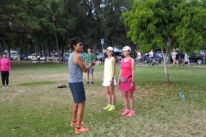 「正しい姿勢で走る」をテーマに、どのような状態が正しいのかを解説