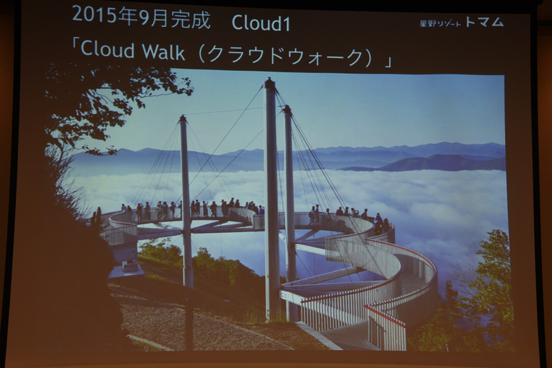 Cloud 1。こちらはすでに完成済み