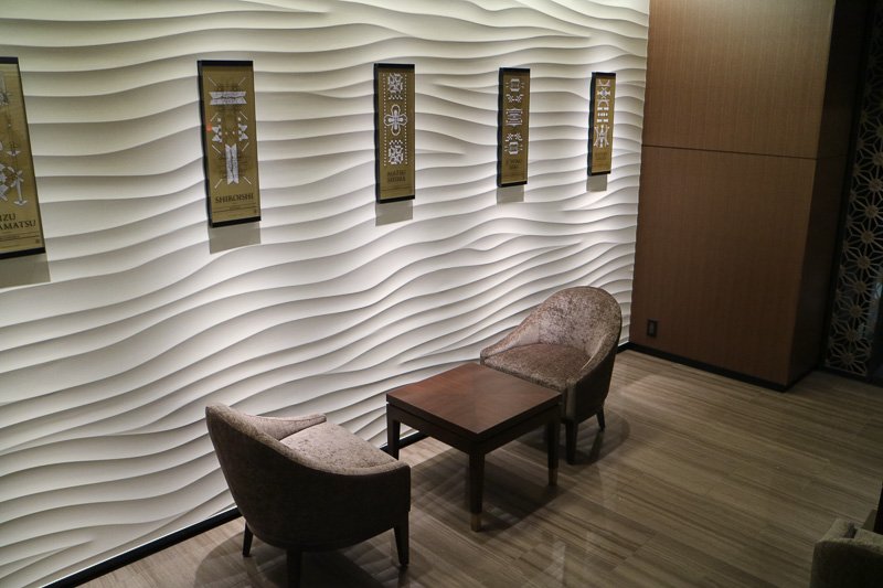 PROLOGUE 四季島の室内