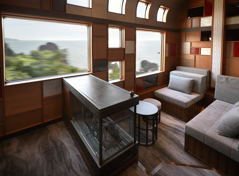 TRAIN SUITE 四季島の上級客室「デラックススイート」（写真提供：JR東日本）