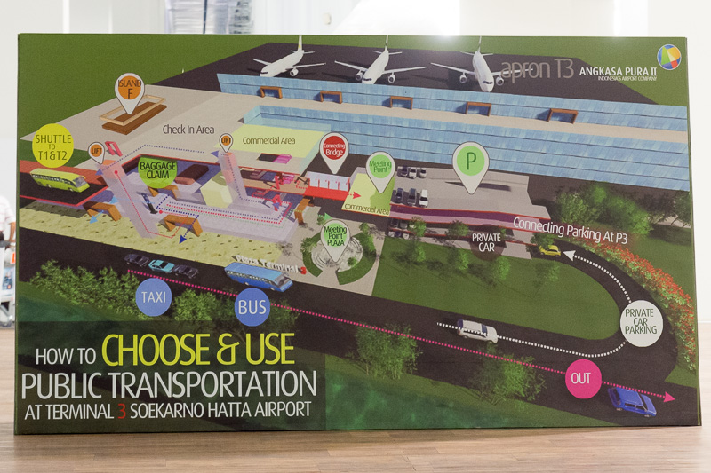 公共交通機関の案内