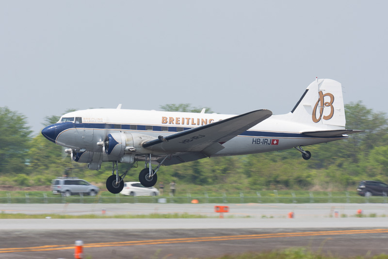 25滑走路に着陸