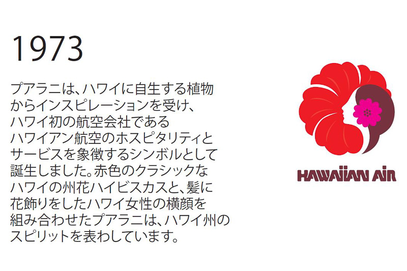 ハワイアン航空のブランドロゴの変遷