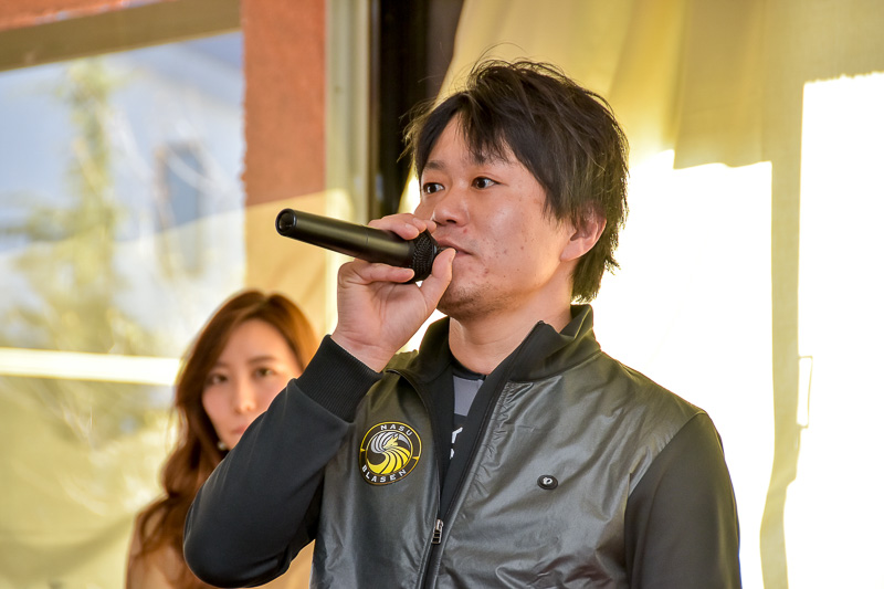 「那須町が非常に大好きです」とセレモニーを締めくくる藤和那須リゾート 専務取締役の矢澤剛士氏