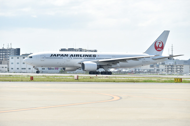 14時19分、羽田空港へ向けて離陸