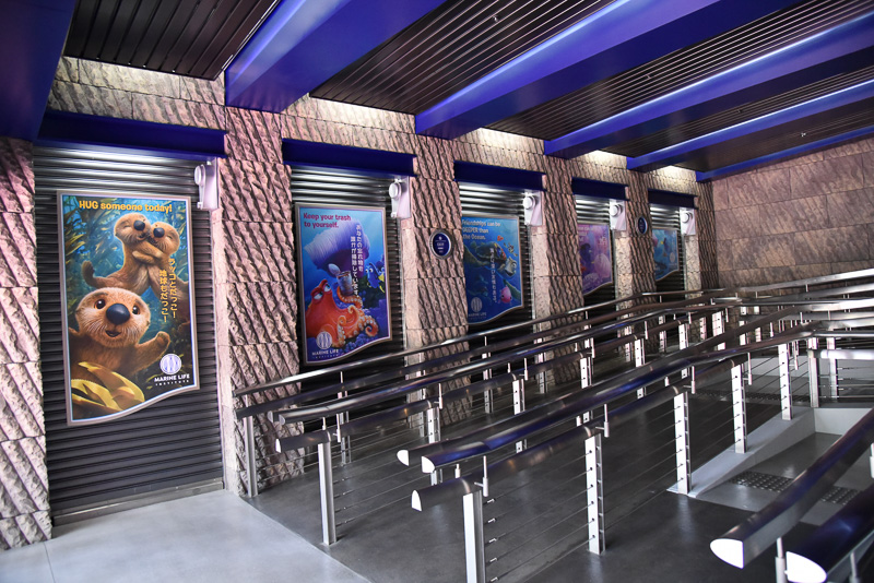 出口のポスターも見どころ満載