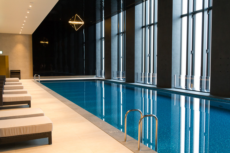 20mの屋内プール