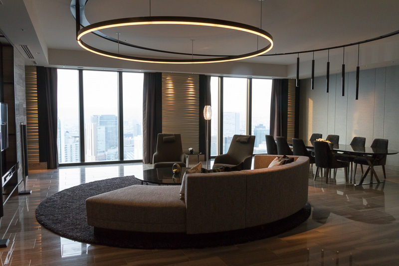 39階にある最上級の部屋「コンラッドスイート」