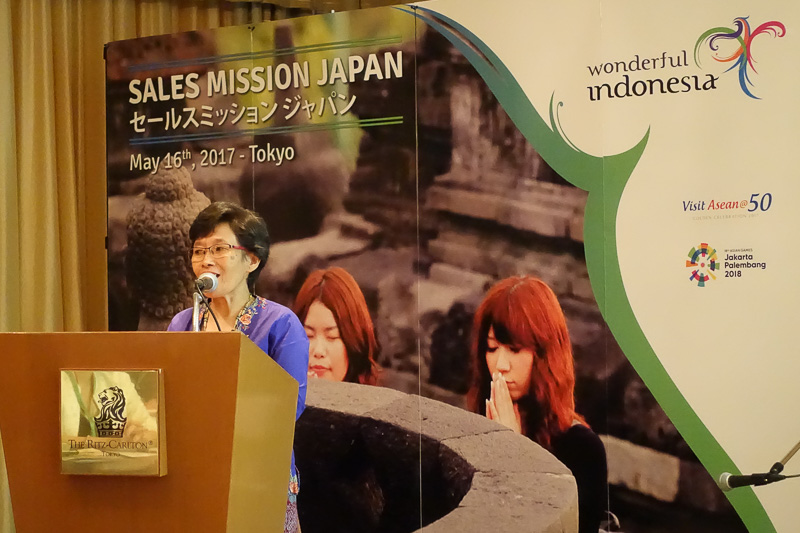 インドネシア共和国観光省 ヘリ・レント・インドリジャニ氏