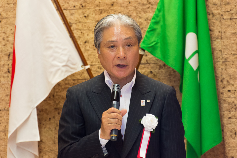 栃木県知事 福田富一氏