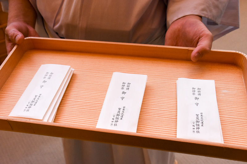 プレスツアーではお守り作り体験も催された。これは普段は実施していない