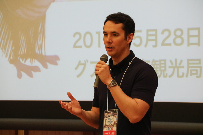 グアム政府観光局 局長兼CEO ジョン・ネイサン・デナイト氏