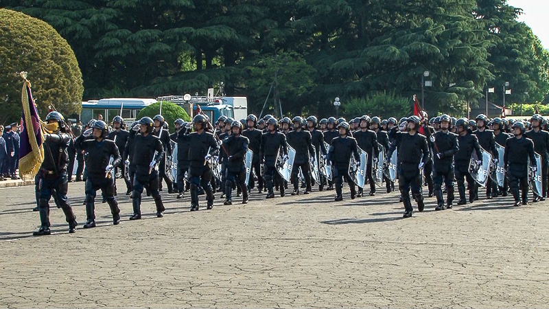 出動服部隊の第二機動隊