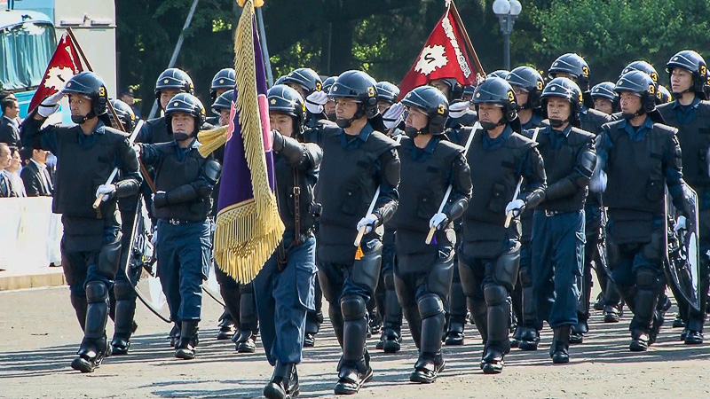 出動服部隊の第三機動隊