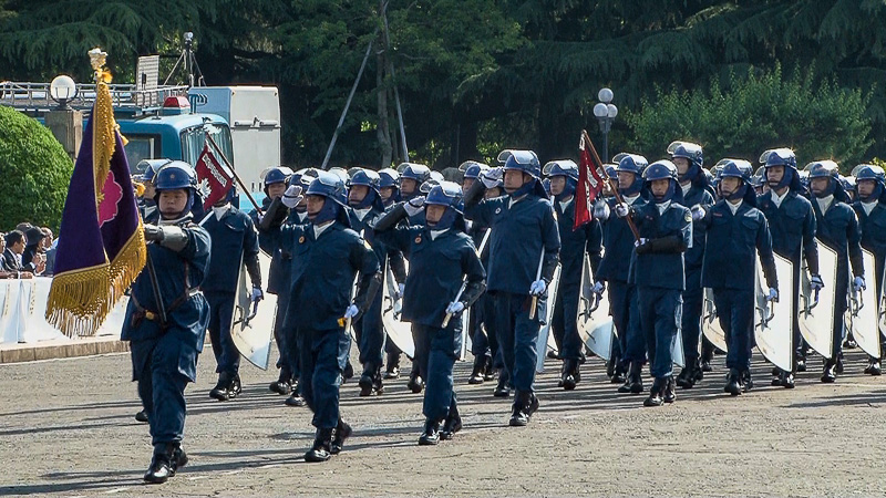 内着型個人装備の特科車両隊