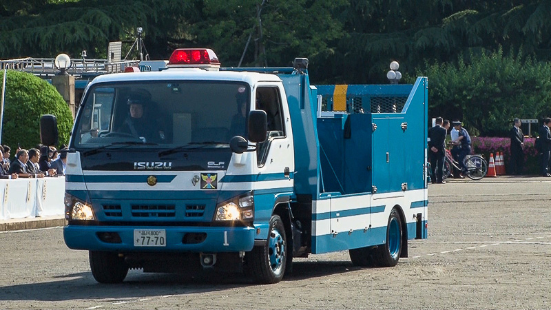 爆発物処理筒車